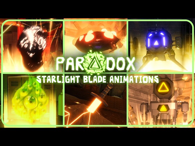 Roblox DOORS: PARADOX - All Starlight Blade Animations