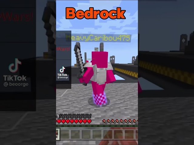 Bedrock PVP Vs Java PVP