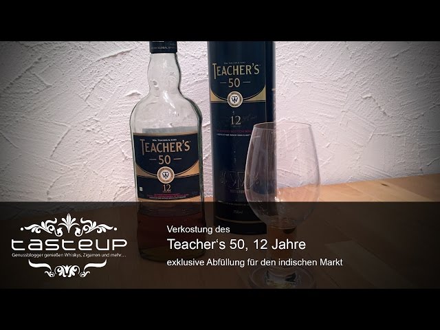 Teacher's 50 (exklusive Abfüllung für Indien) | 360° Whisky-Verkostung