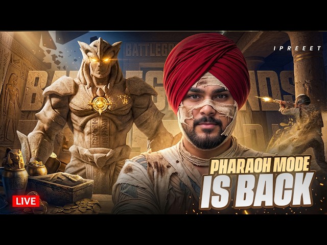 🤩 FINALLY !! OG PHARAOH MODE IS BACK🔥BGMI LIVE WITH IPREEET