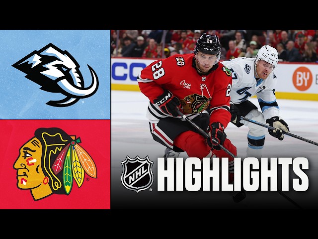 Mammoth vs. Blackhawks | NHL Highlights | March 09, 2026