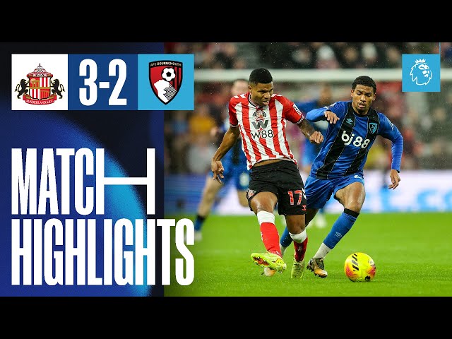 Tyler Adams erzielt Traumtor beim Comeback der Black Cats | Sunderland 3:2 AFC Bournemouth