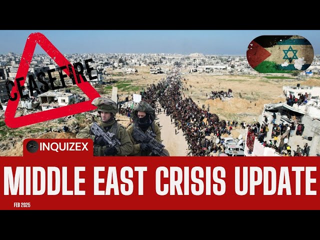 Escalating Clashes & Diplomatic Standoff: Middle East Crisis Update 003 | InquizeX OSINT