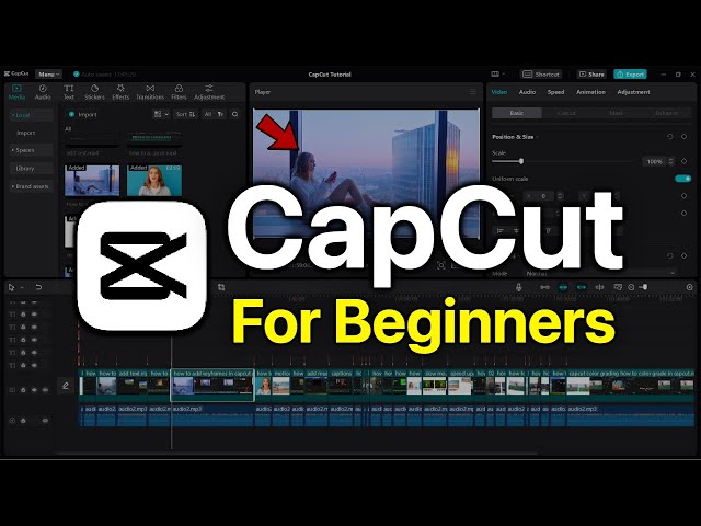 CapCut Video Editing Tutorial for Beginners (FULL COURSE)