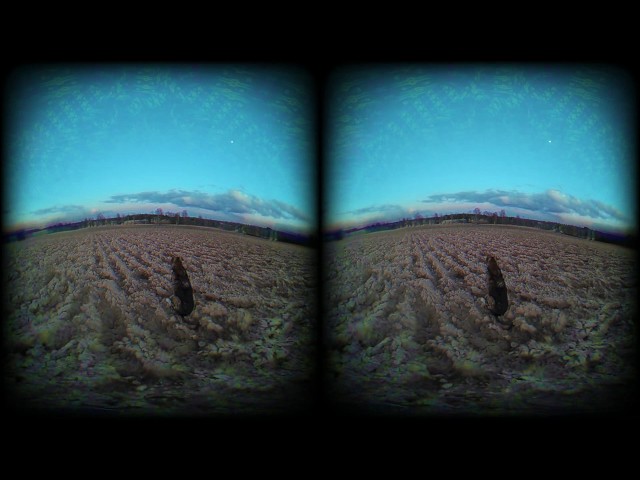 3DVR 180 Degree psychedelic open eye visuals experiment v1