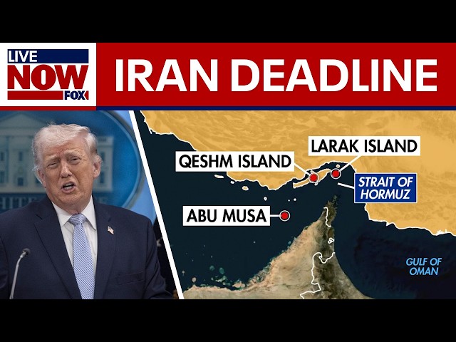 Trump threatens 'hell' on Iran if Strait of Hormuz isn't reopened by deadline