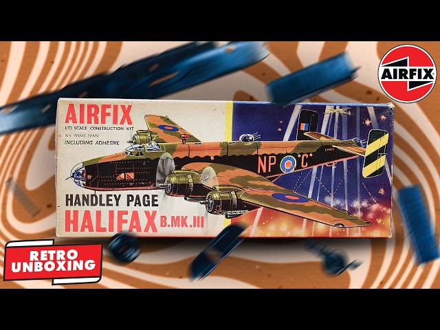 1961 Airfix Halifax – The Oldest Kit We’ve Ever Opened