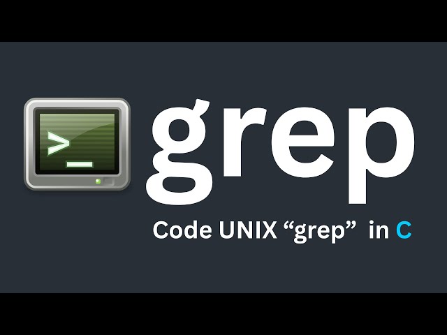 Code "grep" UNIX command like in the 70s in C language