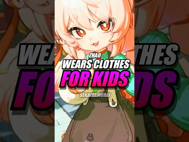 Zhao Wears CHILDRENS Clothes?! | Zenless Zone Zero lore