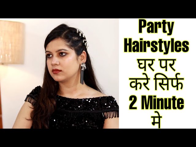 2 Simple & Quick Open Hairstyles | Party Hairstyles | Simple Hairstyles |TipsToTop By Shalini