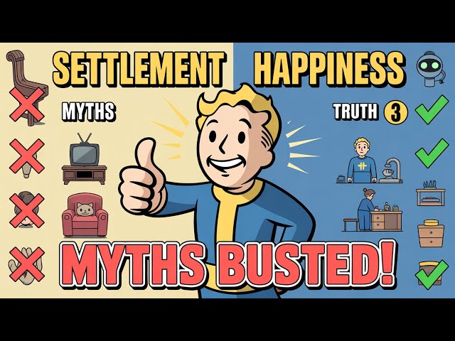 Fallout 4 Settlement Happiness Every Myth Busted