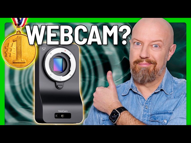 Is this the BEST webcam / live cam ever? YoloCam S7 by YoloLiv; Instant autofocus, changeable lens