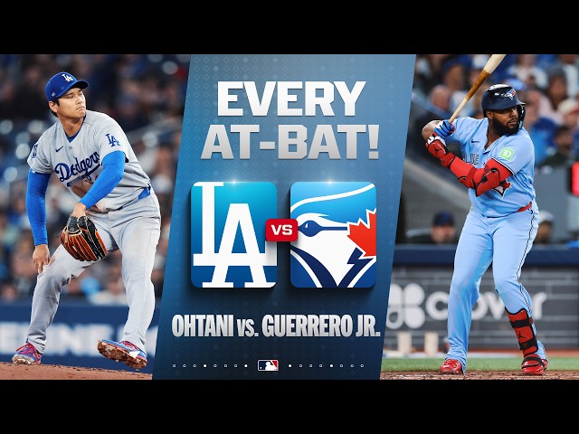 EVERY AT-BAT: Shohei Ohtani & Vladimir Guerrero Jr. face off for the 1st time since the World Series