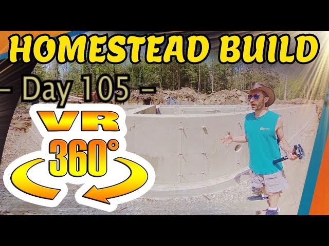 Homestead Building - Knocking Off the Form Pins, Deliveries