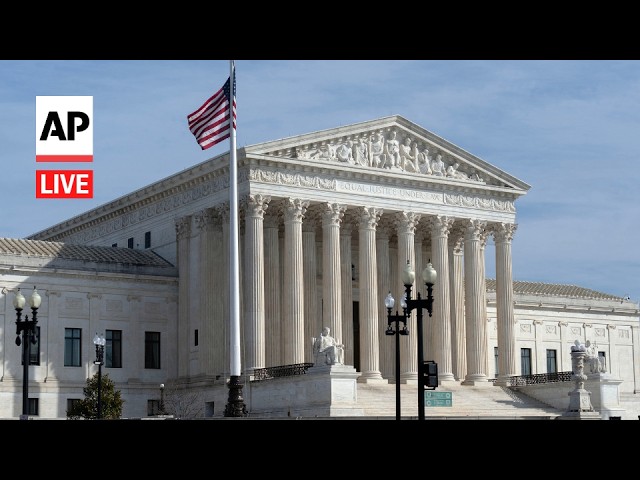 LIVE: Supreme Court hears arguments on birthright citizenship