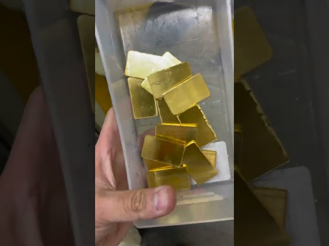 Sneak peak into how I manufacture gold coins! Buy at kimminh.la