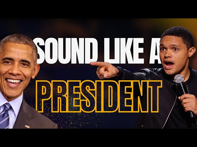 Trevor Noah’s Theory About Obama’s Voice