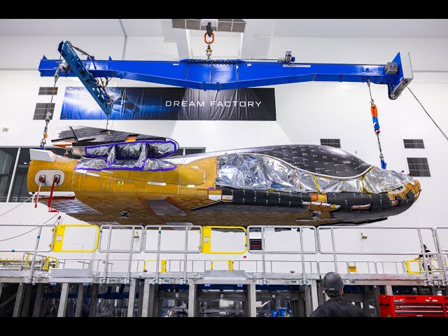 Dream Chaser Tenacity Spaceplane Arrives at NASA's Kennedy Space Center