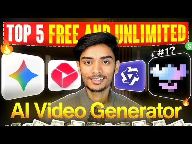 Unlimited AI Video Banao Free Mein | 5 Best Free AI Video Generator Tools 2026