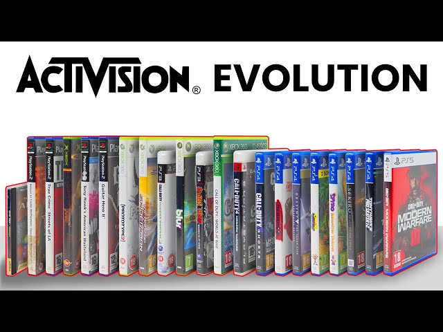 Evolution of Activision Games (2000-2024)