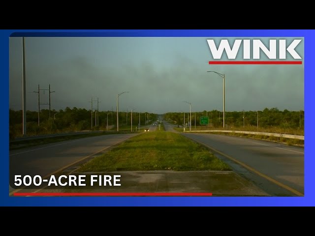 Wildfire in Big Cypress grows to over 500 acres; visitors told to evacuate Bear Island