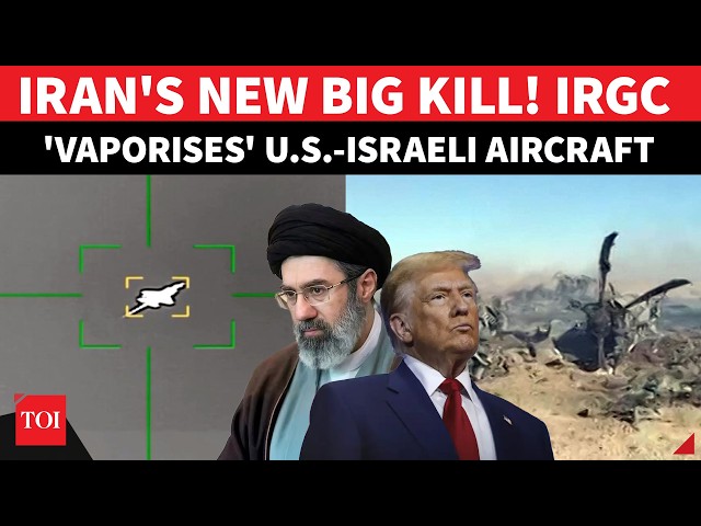MID-AIR SHOWDOWN! Iran DRONE HUNTERS 'Obliterate' U.S.-Israeli Spy Aircraft After Jet Humiliation
