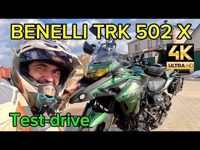 Benelli TRK 502X Test Drive + Echipament Klim. 4k