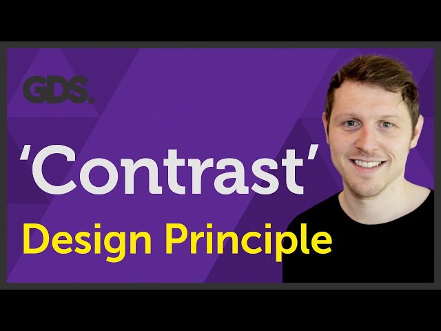 ‘Contrast’ Design principle of Graphic Design Ep9/45 [Beginners guide to Graphic Design]