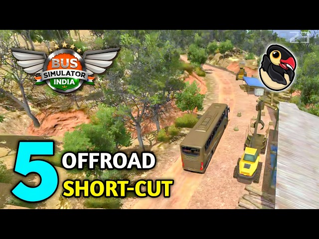 🚚TOP 5 Extreme Map In Bus Simulator India New Update By Maleo🏕 | Bus Gameplay
