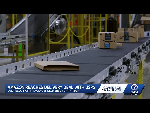 Amazon reaches new deliveries deal with Postal Service