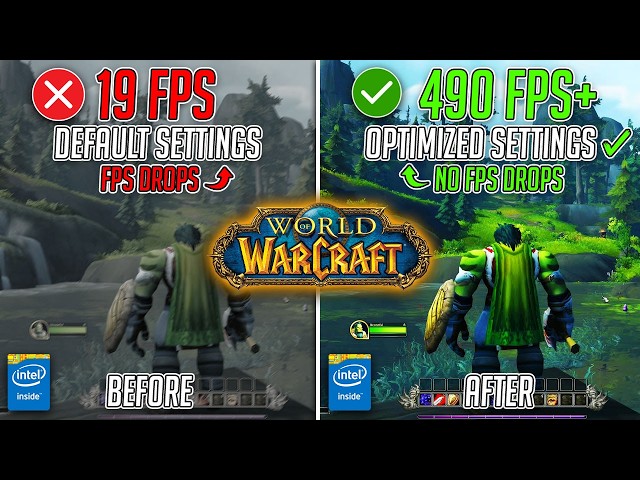World of Warcraft - BOOST FPS, Fix Lag & Improve Performance on ANY PC (Season 3 Guide) 🔧📈