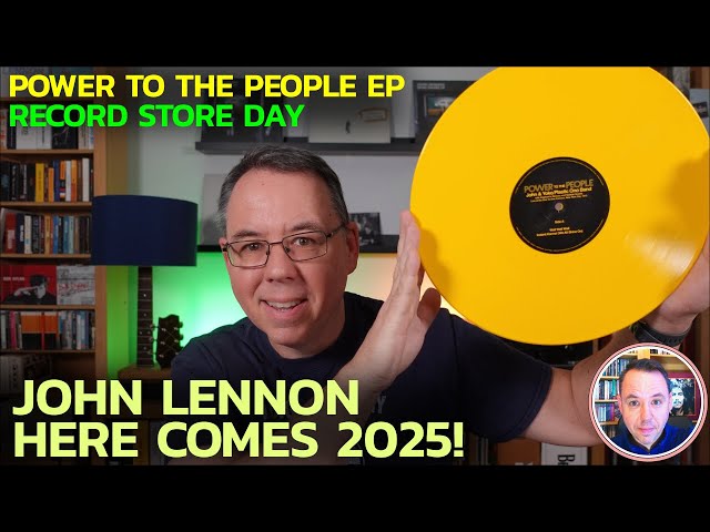 John Lennon's Record Store Day EP is Here! Big year Ahead