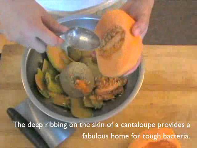 How To Cut A Cantaloupe