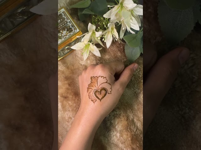 Easy  mehendi Design Step by Step Tutorial for Beginners 