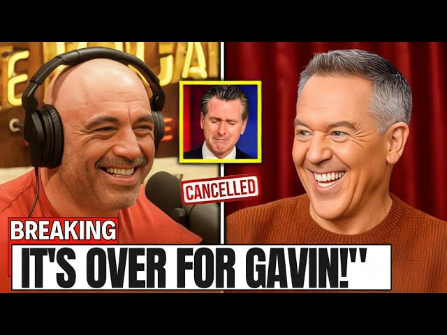 Gavin Newsom ERUPTS After Joe Rogan & Greg Gutfeld PUBLICLY HUMILIATE Him on Live TV