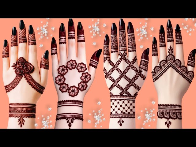 Top 5 New Mehndi Designs | Eid Special Mehndi Design | Mehandi Ka Design | Bridal Mehndi Design 