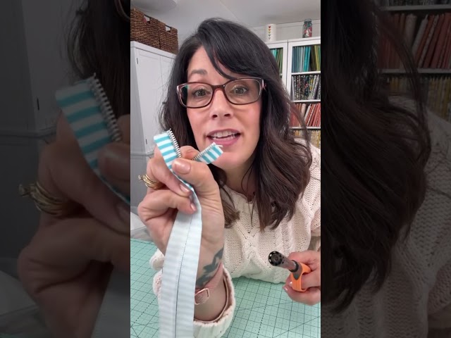 How I add zipper pulls to zipper tape!