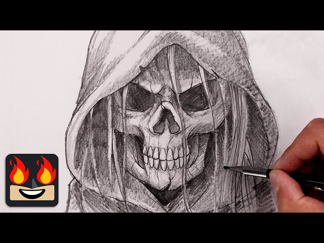 How To Draw the Grim Reaper | Sketch Tutorial