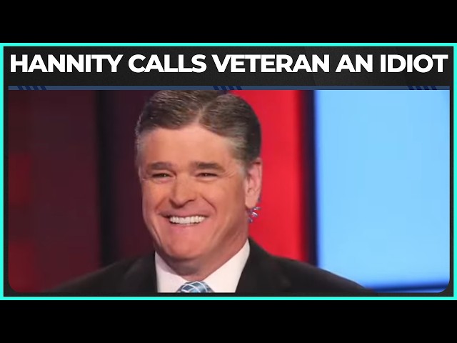 Hannity Gets SCHOOLED By Veteran On His Radio Show