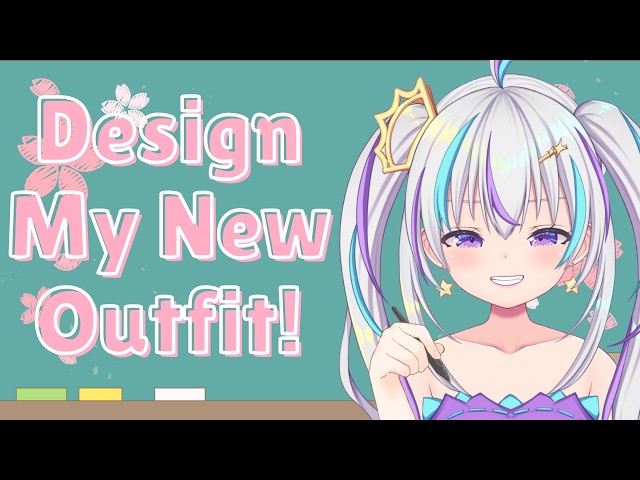 Design My 5 Year Anniversary and Birthday Outfit with me! | Art Stream