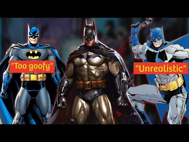 The DCU Batman Suit PROBLEM...