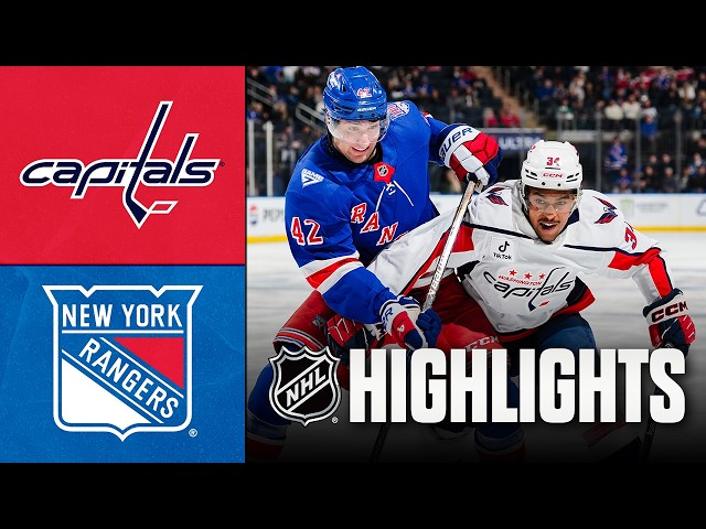 Capitals vs. Rangers | NHL Highlights | April 05, 2026