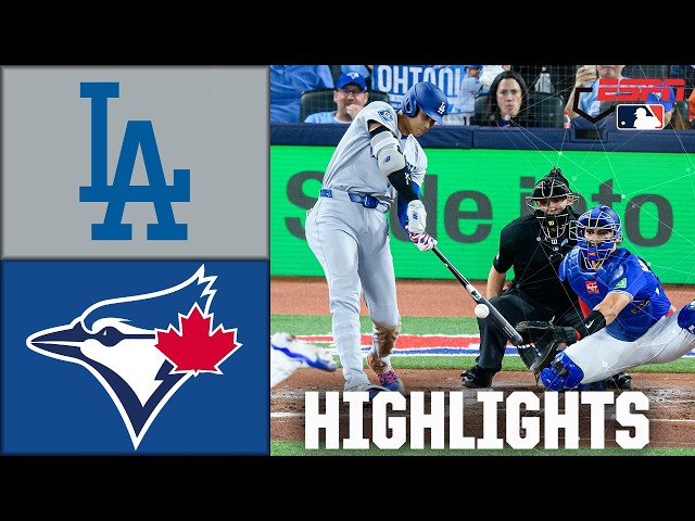 Los Angeles Dodgers vs. Toronto Blue Jays | Full Game Highlights | ESPN MLB