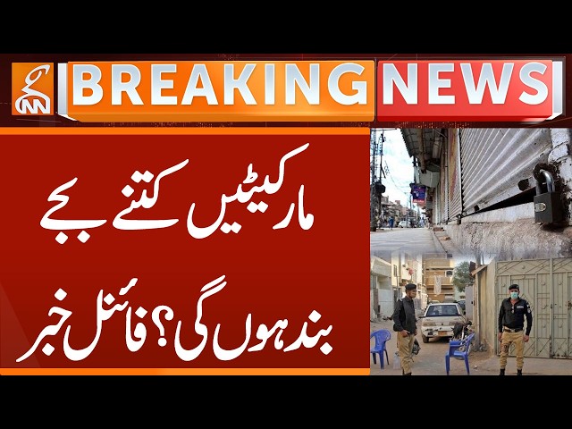 Markets close at 8 pm, hotels at 10 pm | Breaking News | GNN