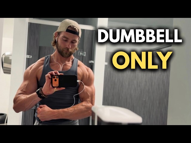 Dumbbell Only Workout To Get Jacked (Simple)