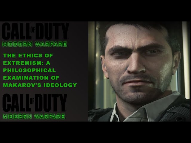 The Ethics of Extremism: A Philosophical Examination of Makarov's Ideology
