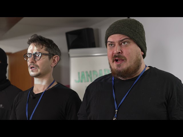 The Riot Police And The Parade | CCTV