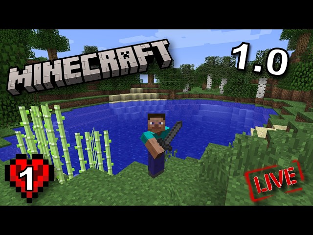 Starting My Hardcore World! | Version 1.0 | Minecraft Java Edition