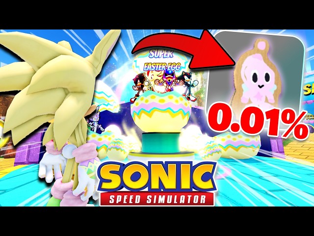 Trying To Get THE RAREST CHAO in Sonic Speed Simulator..
