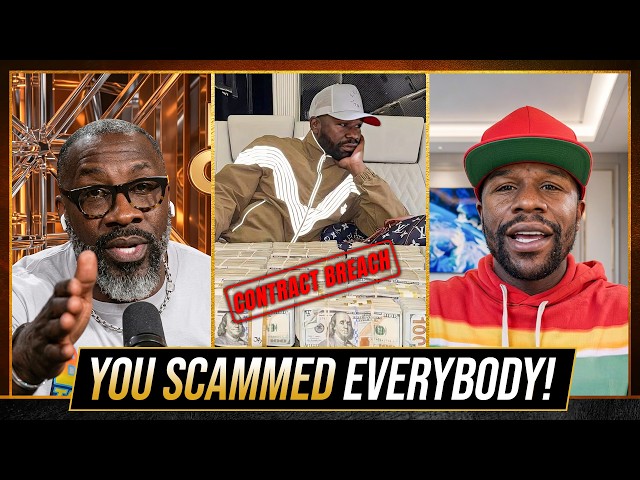 "Fuc*ing Scammer!" Boxing World RIPS Floyd Mayweather After Breaching Manny Pacquiao Fight!
